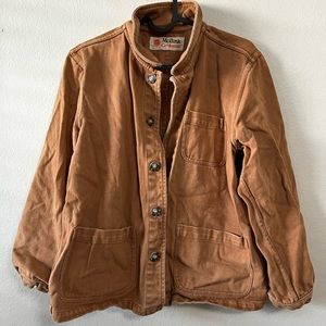 Brown chore coat, size M, Mollusk CA